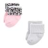 Hudson Baby Unisex Baby Cotton Rich Newborn and Terry Socks, Bows, 0-6 Months view 4