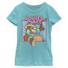 Disney Jungle Book DSNY TS LOUIES PLACE-DSJB01LMSC Girls Short Sleeve Tee Shirt, Tahiti Blue, Medium view 1