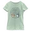 Disney Jungle Book JB Collect MOMENTS-DSJB01HDSC_99TBD Girls Short Sleeve Tee Shirt, Mint, X-Large view 1