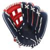 SSK ZSLOW Slowpitch Softball Glove  12.5 - 13 - 13.5 - 14  Right & Hand Left Hand Throw (Navy/Red/White, 13.5" - Right Hand Throw) view 3