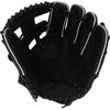 SSK Z9 Maestro Infield Baseball Glove  11.25" - 11.5 - 11.75 - 12  Right & Left Hand Throw (Black/Silver - I Web, 11.5" - Right Hand Throw) view 3