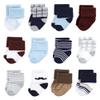 Little Treasure Unisex Baby Newborn Socks, Dapper Dude, 6-12 Months view 1
