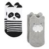 Hudson Baby Unisex Baby Cotton Rich Newborn and Terry Socks, Zoo Animals, 0-6 Months view 4
