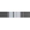 White Water Archery Mesa 3K Carbon Weave Arrow Shafts .204 6PC Pack Choose Spine Knock Color Inserts (300 Spine, No Inserts, Green) view 2
