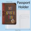 Passport Holder/Cover My Adventure Book | Luggage Tag My Adventure Bag view 2