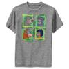 Disney Book in The JUNGLE-DSJB0006DL2_BRNSND Boys Short Sleeve Tee Shirt, Charcoal Heather, Large view 1