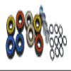 High-Speed Bearings ABEC9 - Quad Skates, Inline Skates, Longboard, Skate Board, Scooter 2302 view 1