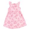 Hudson Baby Baby Girls Cotton Dresses, Palm Leaf, 4 Toddler view 4