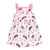 Hudson Baby Baby Girls Cotton Dresses, Mermaid Princess, 4 Toddler view 3