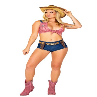 Roma Costume womens 4pc Showdown Sheriff Diva Costume, Small