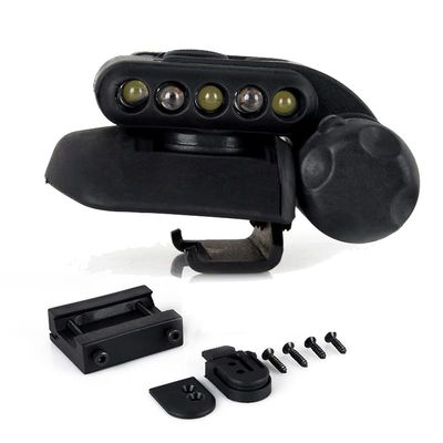 Outdoor Sports Airsoft Gear Helmet Accessory Fast Helmet Safety Signal Light Tactical Helmet Survival IR IFF Strobe Flash Light