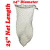 3/4'' Mesh Key West Chum Net or Floating Ring Chum Net Replacement, Black view 2