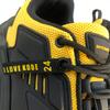DAVESHOES Mamba 24 Mens Wide Shoes Height Increasing Luxury Mech Sneakers Mens Platform Hiptop Black Running Sport Size 9.5 Yellow view 2