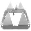 Boat 19LB Galvanized Steel Anchor Replacement for Cube Anchor Folds for Storage view 2