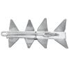 Boat 19LB Galvanized Steel Anchor Replacement for Cube Anchor Folds for Storage view 3