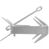Boat 19LB Galvanized Steel Anchor Replacement for Cube Anchor Folds for Storage view 4