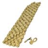 VG Sports 12 Speed Bike Chain,Full Hollow Ultra Light Bicycle Chain Suitable for Moutanin Bike Road Bike,1/2 x 11/128 Inch,126Links, Silver/Rainbow/Titanium view 2