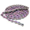 VG Sports 12 Speed Bike Chain,Full Hollow Ultra Light Bicycle Chain Suitable for Moutanin Bike Road Bike,1/2 x 11/128 Inch,126Links, Silver/Rainbow/Titanium view 2