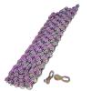VG Sports 12 Speed Bike Chain,Full Hollow Ultra Light Bicycle Chain Suitable for Moutanin Bike Road Bike,1/2 x 11/128 Inch,126Links, Silver/Rainbow/Titanium view 3