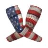 AYUNIX Arm Sleeves for Men Women American Wooden Flag UV Sun Protection Sports Arm Sleeves Athletic Sleeves for Outdoor Protective Sports Running Golf Cycling Driving Fishing view 2