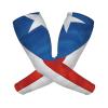 AYUNIX Arm Sleeves for Men Women Flag of Puerto Rico UV Sun Protection Cooling Arm Sleeves Arm Cover Sleeves for Outdoor Protective Sports Running Golf Cycling Driving Fishing view 2