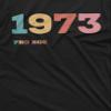 1973 Pro Roe Shirt Women's Rights Feminism T-Shirt Pro Choice Supporter Tee Shirt Her Tee (Large Navy Blue) view 3
