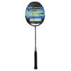 YONEX Aluminium Z-Force II Beginners Strung Badminton Racquet with Full Cover | Color: Black | for Beginners | Isometric Head view 1