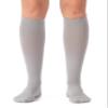 Comrad Nylon Knee High Socks - 15-20mmHg Graduated Compression Socks, (Medium, Heather Grey) - Soft & Breathable Support Socks for Men, Pregnant Women, Nurses, Home, Work, & Travel view 1
