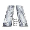 Guuun 1911 Magwell Grips High Polished Synthetic Pearl Resin Ambi Safety Cut - White view 1