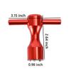 ROYMADE Golf Putter Weights 2pcs 5g/10g/15g/20g/25g/30g/35g/40g/45g with Red Wrench Kit Replace for Titleist Scotty Cameron Putters (Red 2pcs 45g+wrench) view 4