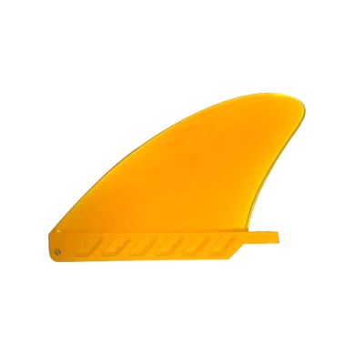 Surfing Fins 4.6" Surfboard Center Fin for Air Sup Long Board Surfboard Inflatable Paddle Board (Color : Orange)