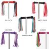 ABSOAR Cycling Colorful Bike Streamers Girls Boys Kids Bicycle Tassel Ribbon Handlebar Scooter Streamer 2 Pairs, Bluebell view 3