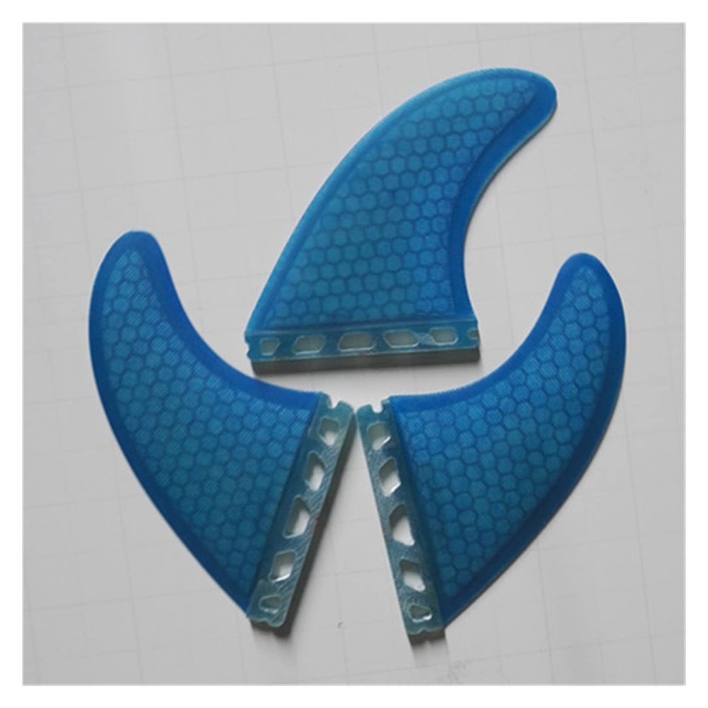 Surfing Fins G5 G7 Surfboard Fin Surfboard Tail Rudder Paddle Board Fish Fin Fiberglass Tail Fin Three Pieces (Size : G7+srfda)