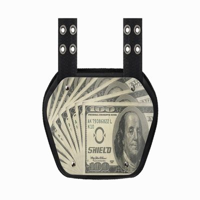 O Shield Money Football Back Plate, Lower Back Pads for Football
