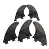 Surfing Fins 5Pcs Surfboard Tail Fin G5+GL Tail Rudder Surfing Tail Thruster Surfboard Accessories (Color : Red, Size : G5+GL) view 4