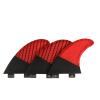 Surfing Fins 3Pcs Surfboard Fins Stand-Up Inflatable Paddle Water Fins Surfboard Accessories Surf Board Tail Rudder (Color : Red, Size : G3) view 2