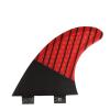 Surfing Fins 3Pcs Surfboard Fins Stand-Up Inflatable Paddle Water Fins Surfboard Accessories Surf Board Tail Rudder (Color : Red, Size : G3) view 3