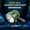 JUJINGYANG High Power 100W Halogen searchlight Strong Light Long Shot 10000 lumens 12V Flashlight Waterproof Hunting (65) view 2