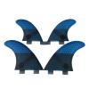 Surfing Fins Surfboard Tail Rudder 4Pcs Surf Board Fins Surfboard Accessories Surfing Tail Thruster (Color : Blue, Size : G5+GL) view 1