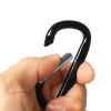 12PCS Carabiner Keychain Clip - 3" Aluminum Caribeener Key Clip,D Ring Shape Nonlocking Carabeaner Hook Buckle,Multi-Function Spring Snap Key Clips Tool for Home,Camping,Hiking,Traveling,Backpack view 2