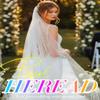 HEREAD Pearl Bride Wedding Veil White Fingertip Cathedral Bridal Tulle Veils Hair Accessories with Comb and Cut Edge (35.4 Length) view 2