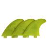 Surfing Fins G3/G5/G7 Surfboard Rudder Surfboard Fins Fiberglass Honeycomb Tail Fins (Color : Yellow, Size : G3) view 1