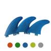 Surfing Fins G3/G5/G7 Surfboard Rudder Surfboard Fins Fiberglass Honeycomb Tail Fins (Color : Yellow, Size : G3) view 2