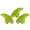Surfing Fins G3/G5/G7 Surfboard Rudder Surfboard Fins Fiberglass Honeycomb Tail Fins (Color : Yellow, Size : G3) view 3