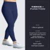 Aoxjox High Waisted Workout Leggings for Women Trinity Yoga Pants 26.5" (Navy, X-Large) view 4