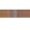 White Water Archery Ranger Traditional Wood Grain Carbon Arrow Shafts .204 6PC Pack Choose Spine Nock Color Inserts (500 Spine, No Inserts, Green) view 2