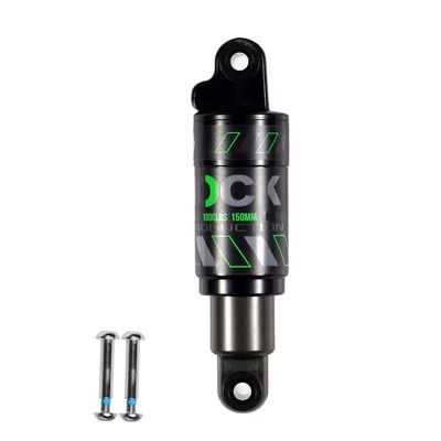 Jejy Rear Shock Absorber Aluminum Alloy Mountain Bike Rear Shock Absorber Suspension, 125mm/150mm/165mm/185mm/190mm/200mm Bicycle Oil Spring Shock Absorber for Scooter Mountain Bike