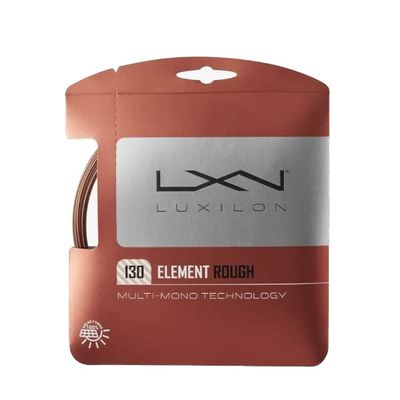 Luxilon Element Rough Tennis String 6-Pack (6 Sets Per Order) - Best String for Comfort and Spin