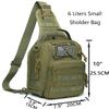 ATBP Small Tactical Sling Backpack Bag Holster One Over Shoulder Bag Pack Men With Universal Holster view 2