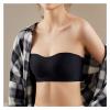 Bandeau Bra Tube Top Strapless Brassiere Seamless Bralette Women Wedding Bras Push Up Invisible Underwear Wireless Lingerie (Bands Size : Medium, Color : Black) view 3